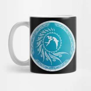 Dolphin Nautilus Atlantis Tribal Mug